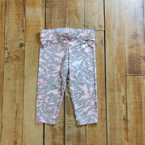 Puma Leggings 3T Athletic Leggings  Pink Gray Soccer Activewear Spring